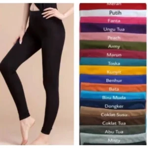 Free Size Random Plain Highwaist Leggings Price