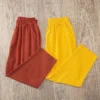 Free Size Random Women Cotton Linen Harem Trousers Summer Thin Loose Casual Plain Color