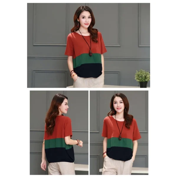 Free Size Random Women s Short sleeved T shirt Tops