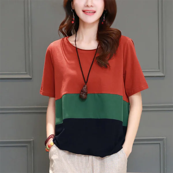 Free Size Random Women s Short sleeved T shirt Tops