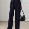 Free Size Women Slack Pants Straight Cut High Quality
