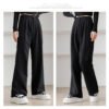 Free Size Women Slack Pants Straight Cut High Quality