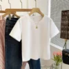 Free Size Women s Plain T shirt Korean Style