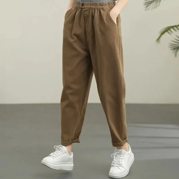 M 4XLKorean Style Women Pants Wide Leg Pants Women Baggy Pants Woman Long Pants High Waist Pants Trousers Women Loose Pants