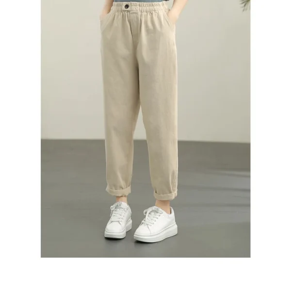 M 4XLKorean Style Women Pants Wide Leg Pants Women Baggy Pants Woman Long Pants High Waist Pants Trousers Women Loose Pants