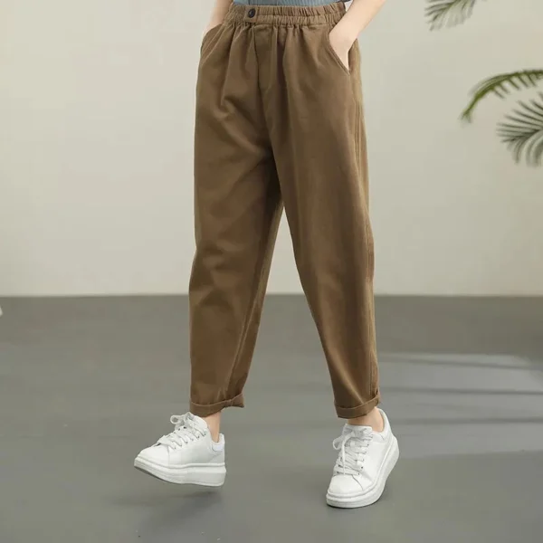 M 4XLKorean Style Women Pants Wide Leg Pants Women Baggy Pants Woman Long Pants High Waist Pants Trousers Women Loose Pants