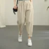 M 4XLKorean Style Women Pants Wide Leg Pants Women Baggy Pants Woman Long Pants High Waist Pants Trousers Women Loose Pants
