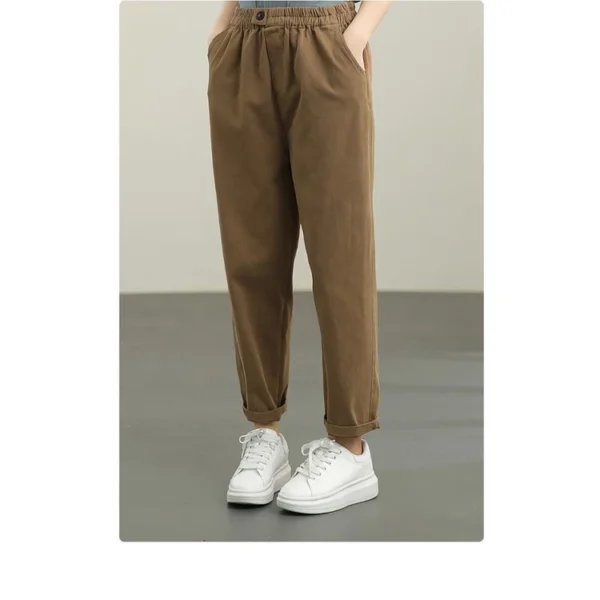 M 4XLKorean Style Women Pants Wide Leg Pants Women Baggy Pants Woman Long Pants High Waist Pants Trousers Women Loose Pants