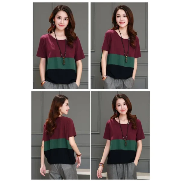 Free Size Random Women s Short sleeved T shirt Tops