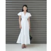 Free Size Random Idina Linen Maxi Ruffle Dress