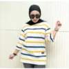 Women s Free Size Random T Shirt Premium Cotton Stripes