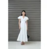 Free Size Random Idina Linen Maxi Ruffle Dress