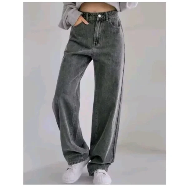 Free Size Random Long plazzo acid wash 5 pocket premium quality