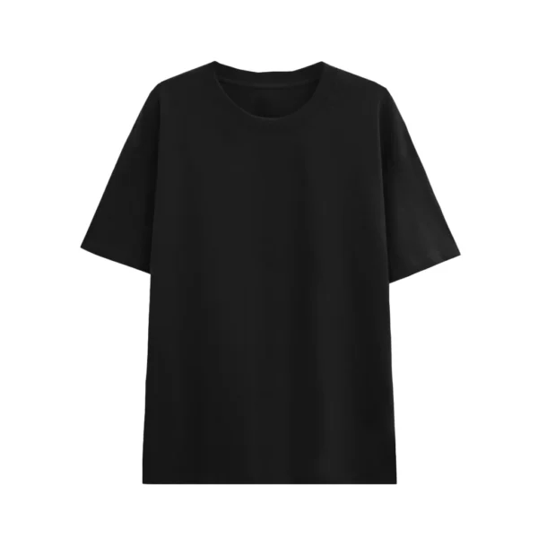 Free Size Random Round Neck Plain T Shirt Unisex Adult Plain Crew Neck Tee