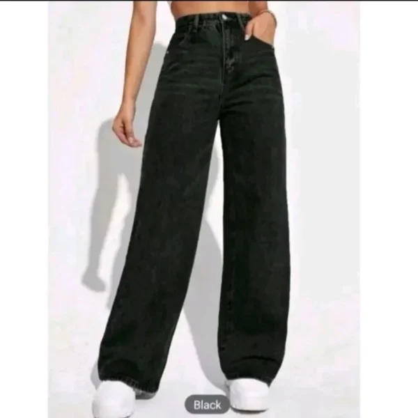 Free Size Random Long plazzo acid wash 5 pocket premium quality