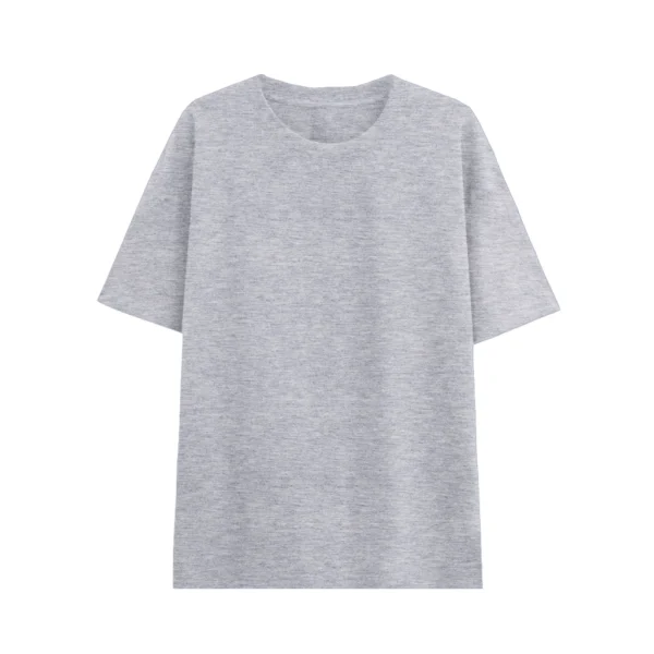 Free Size Random Round Neck Plain T Shirt Unisex Adult Plain Crew Neck Tee