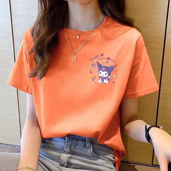 Free Size Random WOMEN T SHIRT JUMBO KOREAN STYLE WOMEN S SHORT