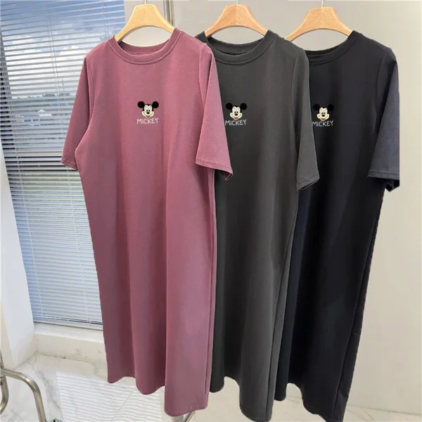 Free Size Random Short Sleeved Dress Women s Fashion Korean Style Loose Casual